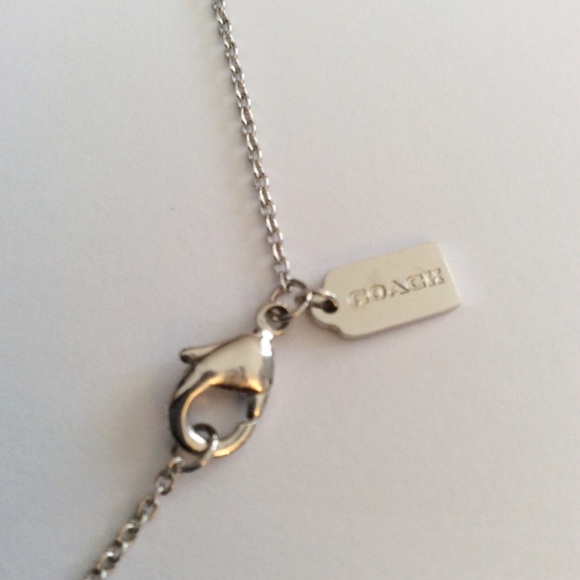 Authentic Coach C Necklace NWT - Picture 3 of 4